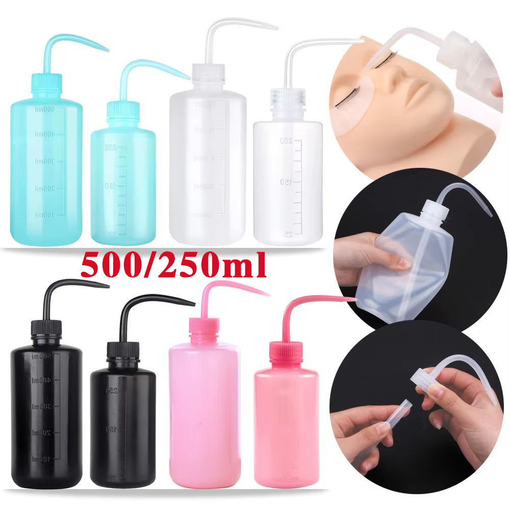 Medical Lab Supplies - 500/250ml タトゥーウォッシュボトル タトゥースプレーボトル スクイーズボトル タトゥー用計量ボトル 医療ラボ