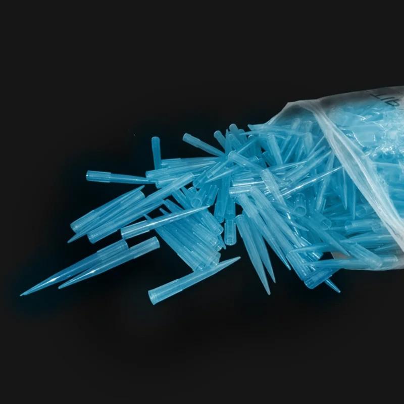 Medical Lab Supplies - 500 個 1ml 透明使い捨てマイクロピペットチップオートクレーブ可能な実験室医療用品
