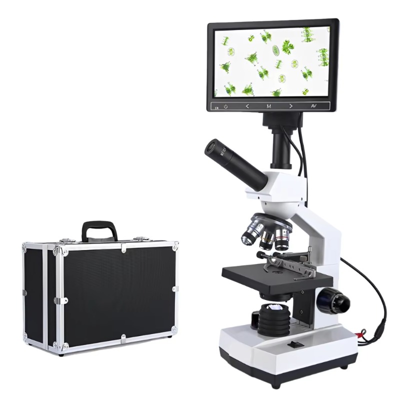 Medical Lab Microscope - HDスクリーンデジタル顕微鏡双眼生物顕微鏡400倍セル生物学的顕微鏡医療ラボ生物学的
