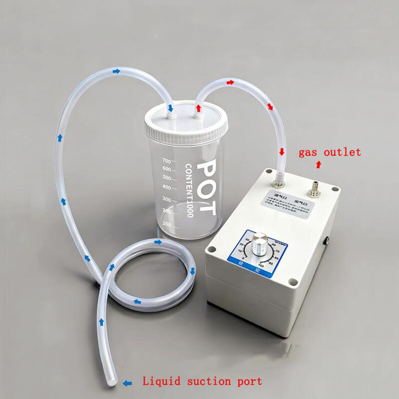Water Bath Laboratory - 12V ミニ電動真空ポンプ、調節可能な負圧付き、ラボろ過用、1000mL 密閉ろ過ボトル