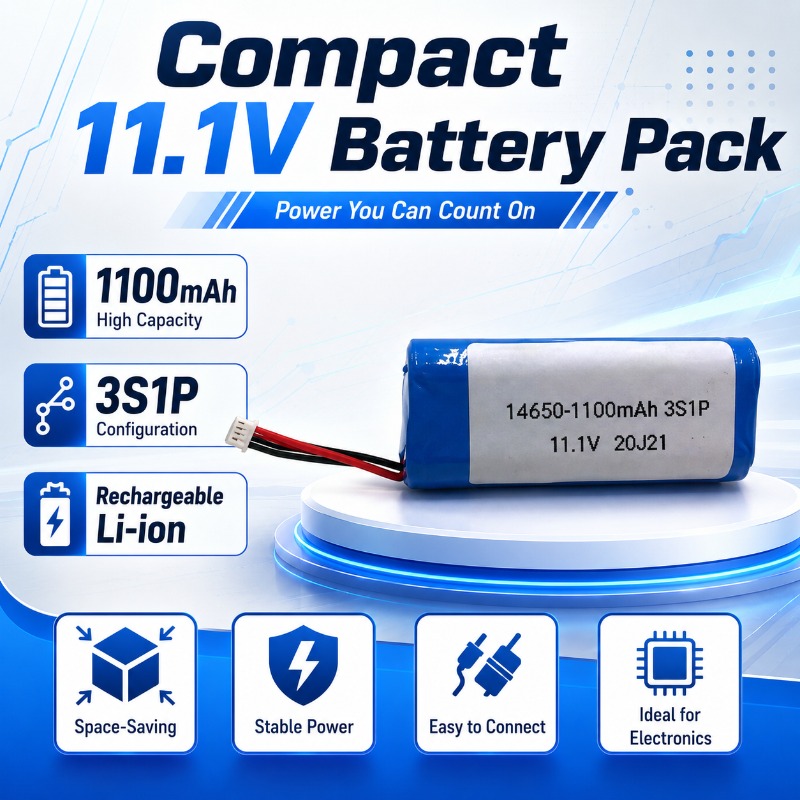 Medical Lab Science - 11.1V 14650 リチウムイオンバッテリーパック三角形形状 3S 1100mAh 充電式バッテリーマッサージバッテリー寿命ガン医療機器用