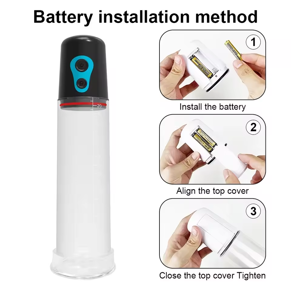 2in1 メンズ真空ペニスポンプ 電動マッサージ器 ペニス増 - Medical Lab Science のレビューと価格