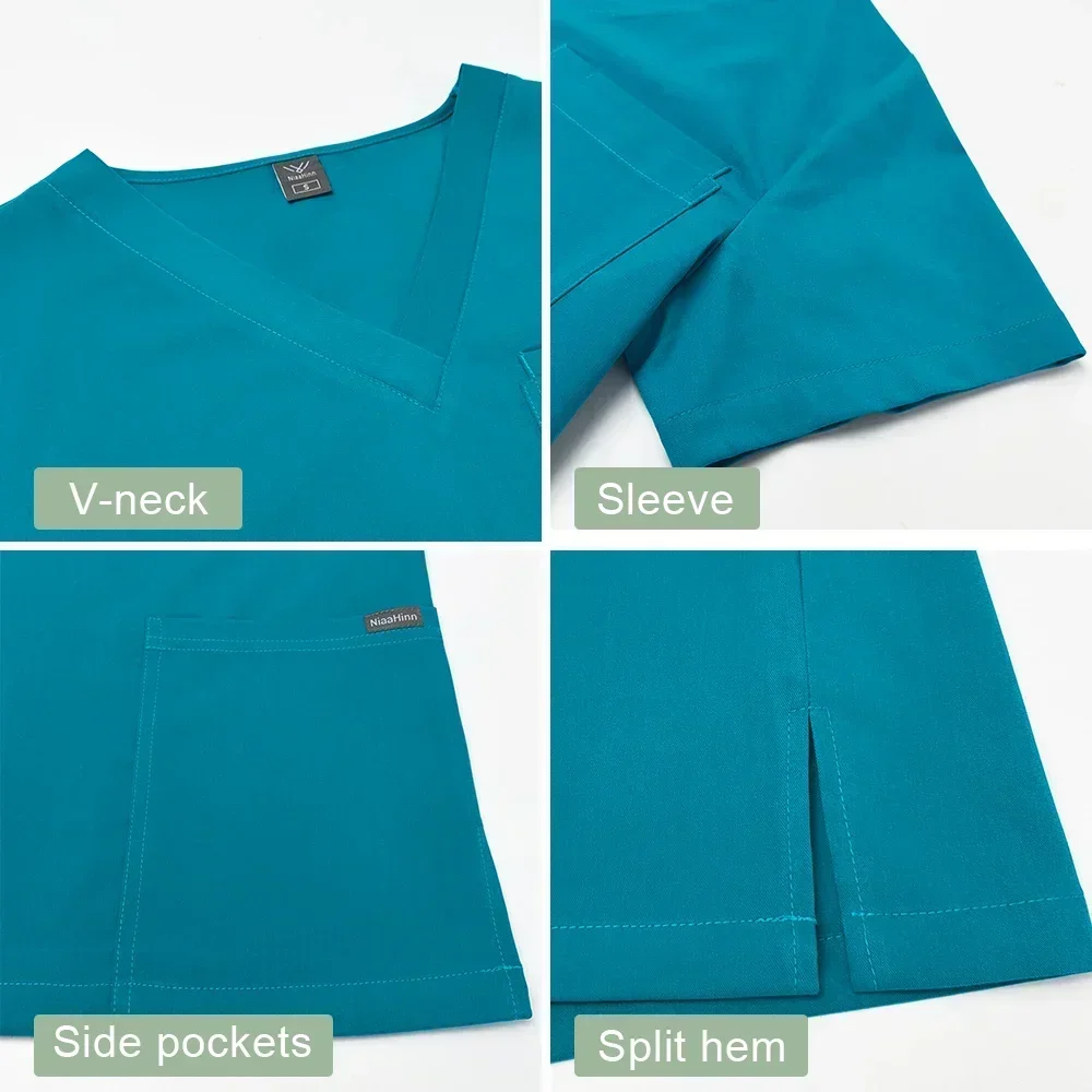 ユニセックス医療看護師セット、医師と看護ユニフォーム、低木ト - Medical Lab Equipment のレビューと価格