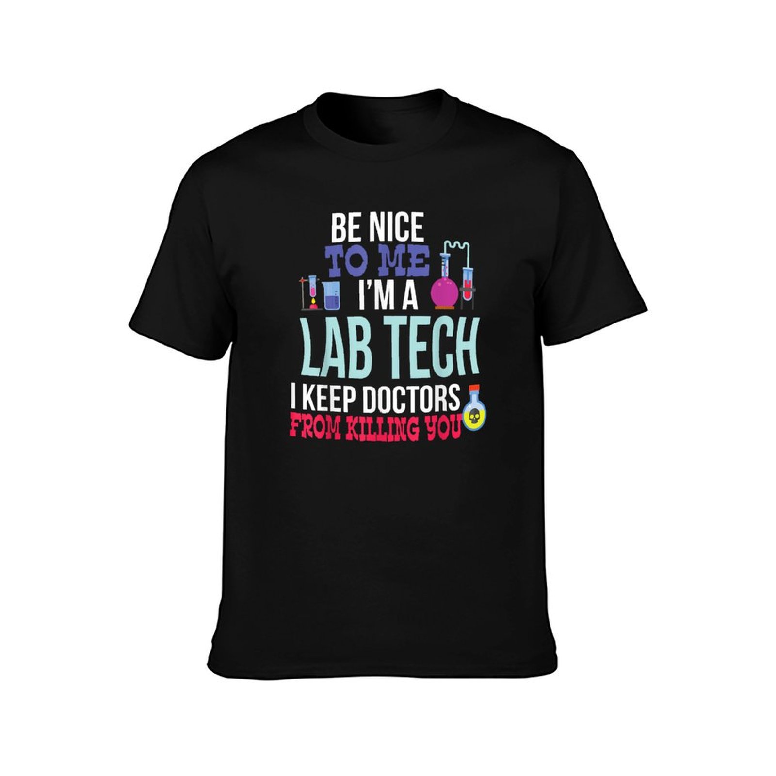 面白い医療ラボ技術者Tシャツ、プラスサイズのベーシックコット - Medical Lab Technician のレビューと価格