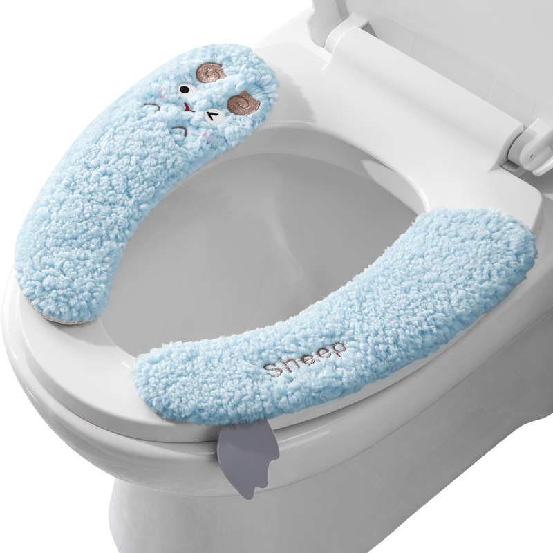 厚くて暖かい豪華な滅菌便座カバー - 1ペア、粘着剤、オール - Water Bath Laboratory のレビューと価格